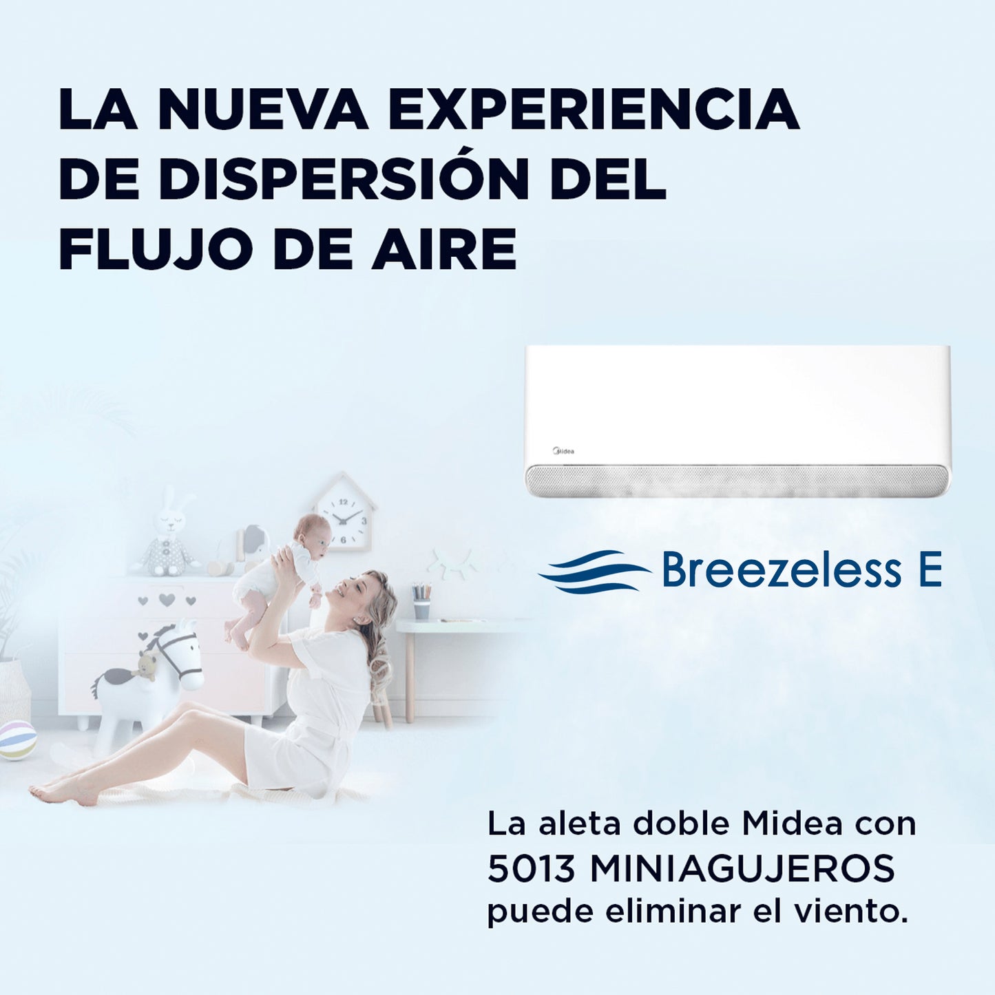 Aire Acondicionado Midea 18.000 BTU - Inverter Breezeless Wifi
