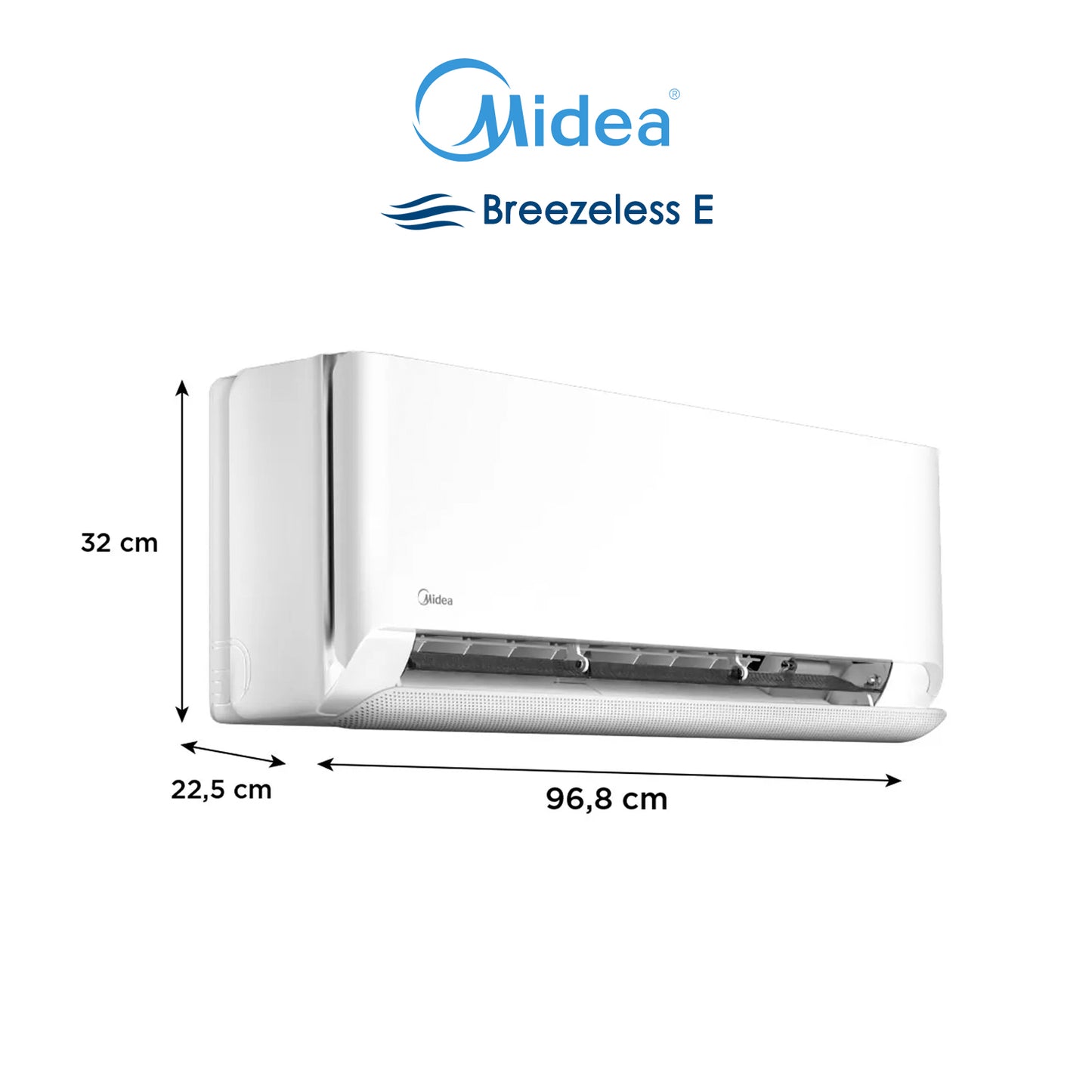 Aire Acondicionado Midea 18.000 BTU - Inverter Breezeless Wifi