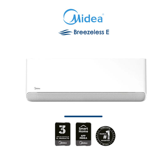 Aire Acondicionado Midea 09.000 BTU - Inverter Breezeless Wifi
