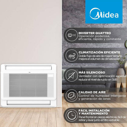 Aire Acondicionado Midea 14.000 BTU - Consola Xtreme Heat WIFI