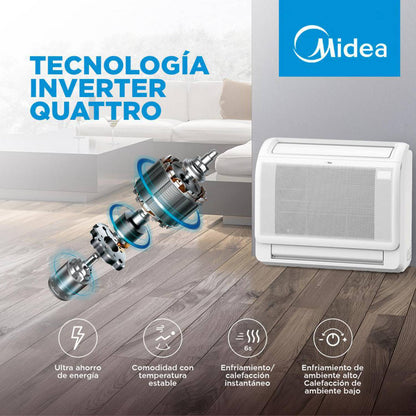 Aire Acondicionado Midea 18.000 BTU - Consola Xtreme Heat WIFI