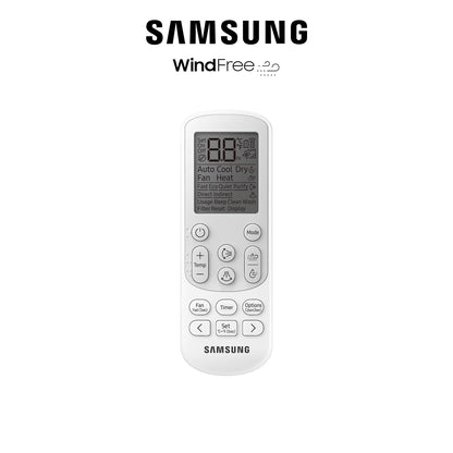 Aire Acondicionado Samsung 18.000 BTU - Wind-Free Wifi (Display Blanco)