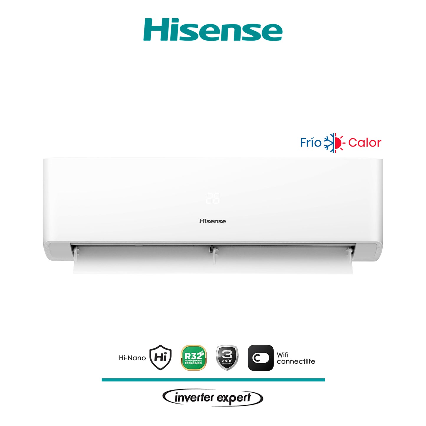 Aire Acondicionado Hisense 22.000 Hi-Vida - Inverter Expert