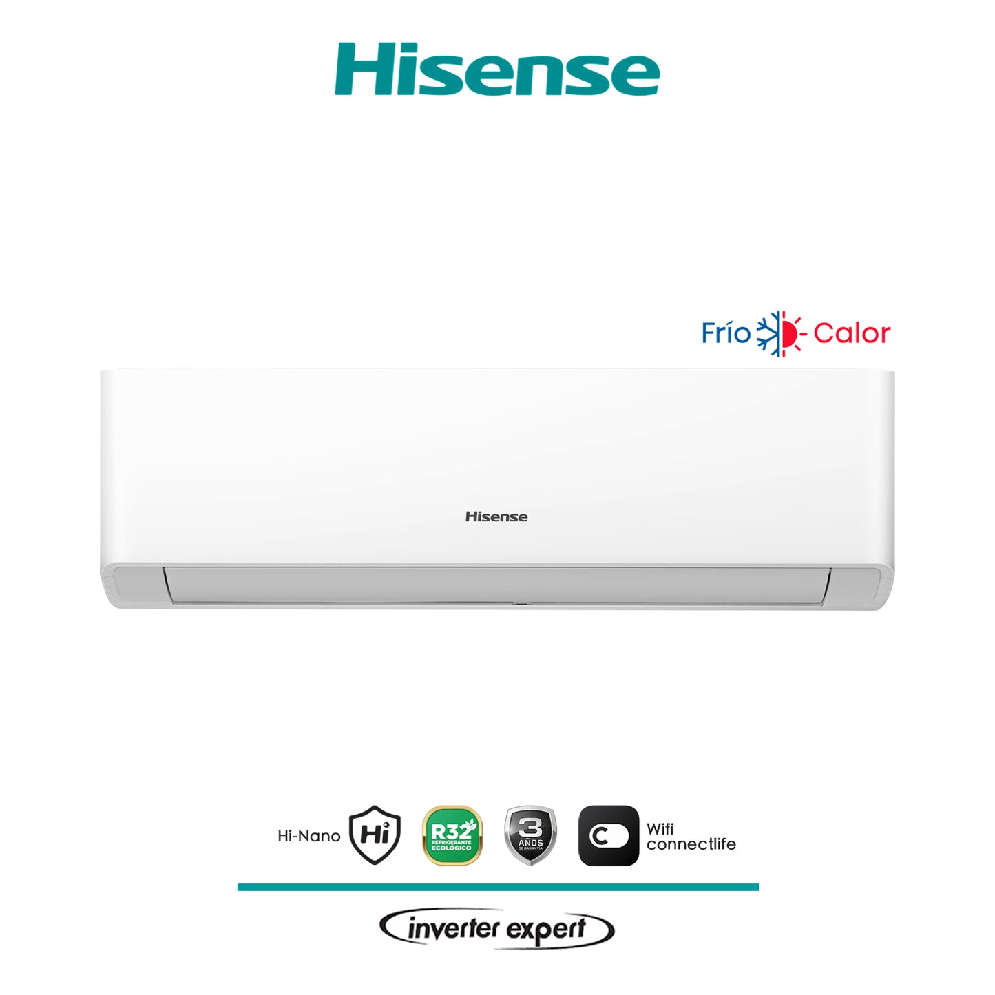 Aire Acondicionado Hisense 22.000 Hi-Vida - Inverter Expert