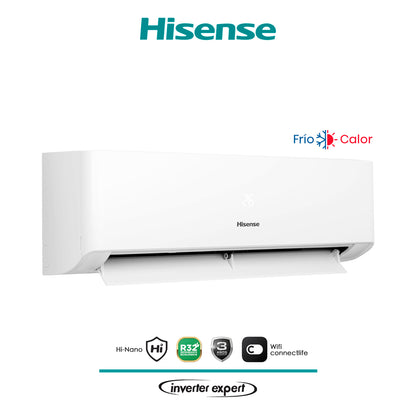 Aire Acondicionado Hisense 09.000 BTU Hi-Vida - Inverter Expert