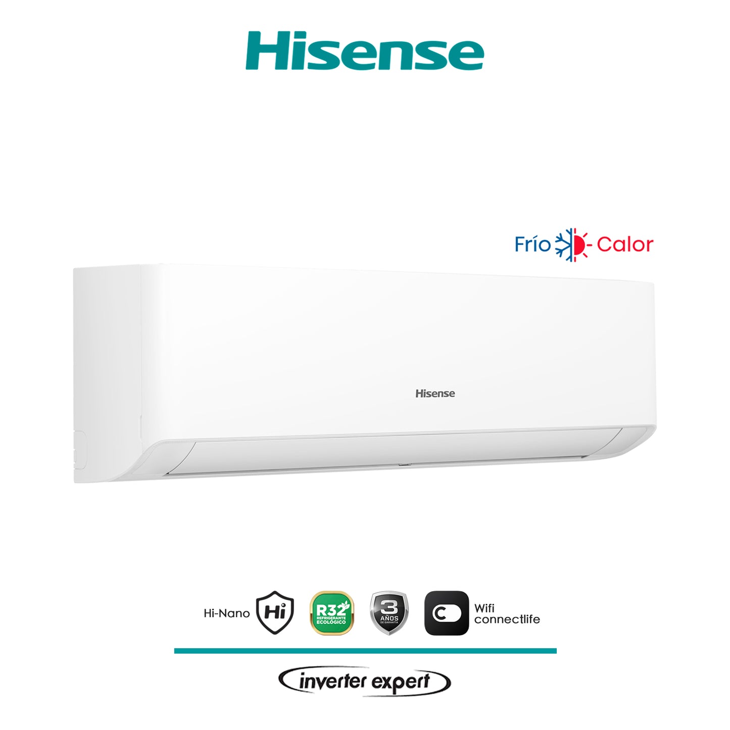 Aire Acondicionado Hisense 22.000 Hi-Vida - Inverter Expert