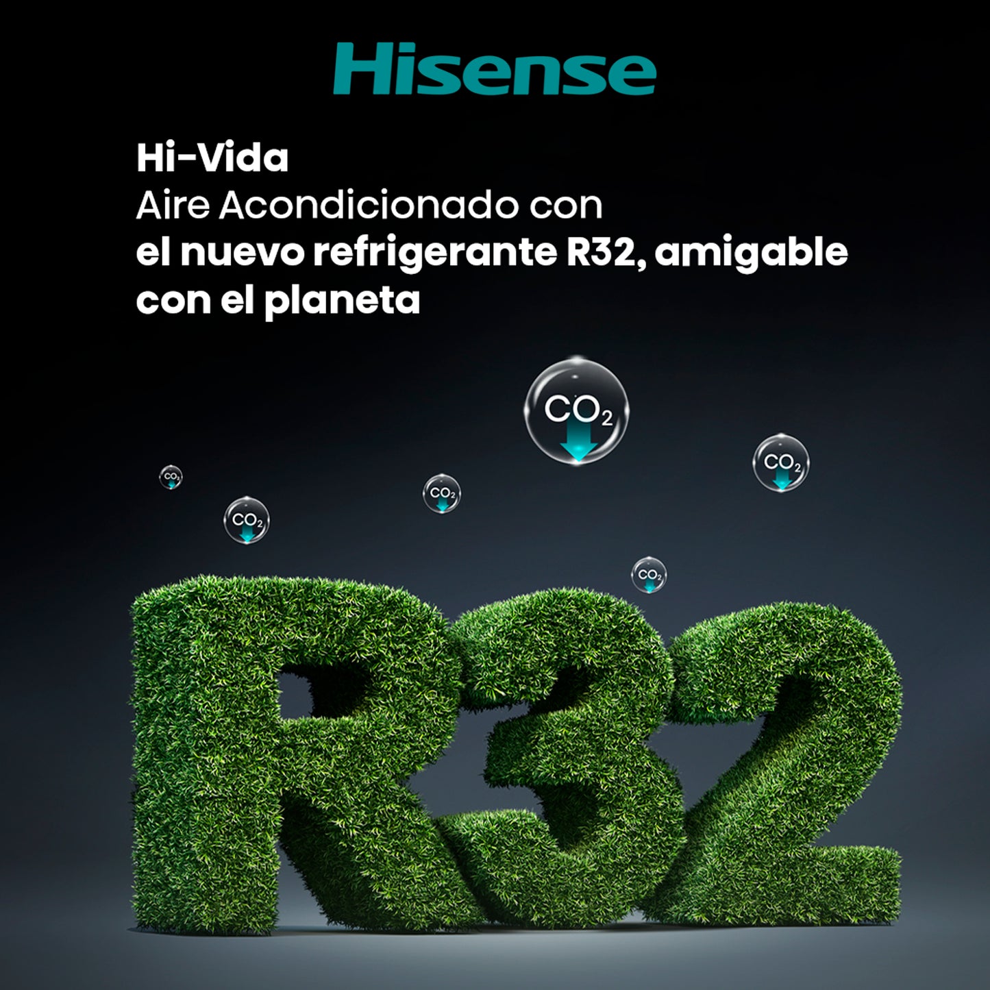 Aire Acondicionado Hisense 09.000 BTU Hi-Vida - Inverter Expert