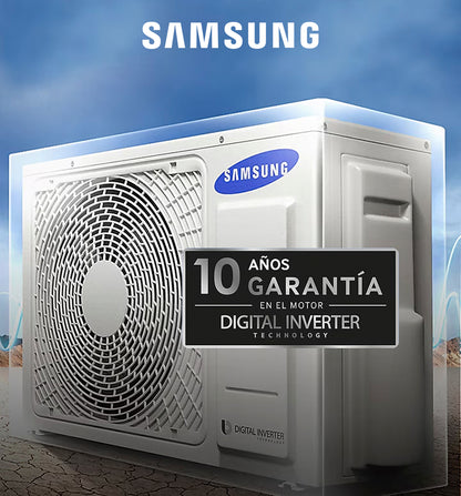 Aire Acondicionado Samsung 12.000 BTU - Entry Digital Inverter / Frío & Calor