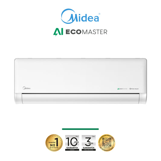 Aire Acondicionado Midea 12.000 BTU - Inverter WIFI ECOMASTER AI