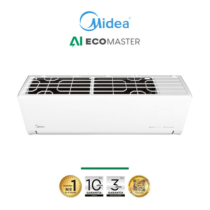 Aire Acondicionado Midea 09.000 BTU - Inverter WIFI ECOMASTER AI