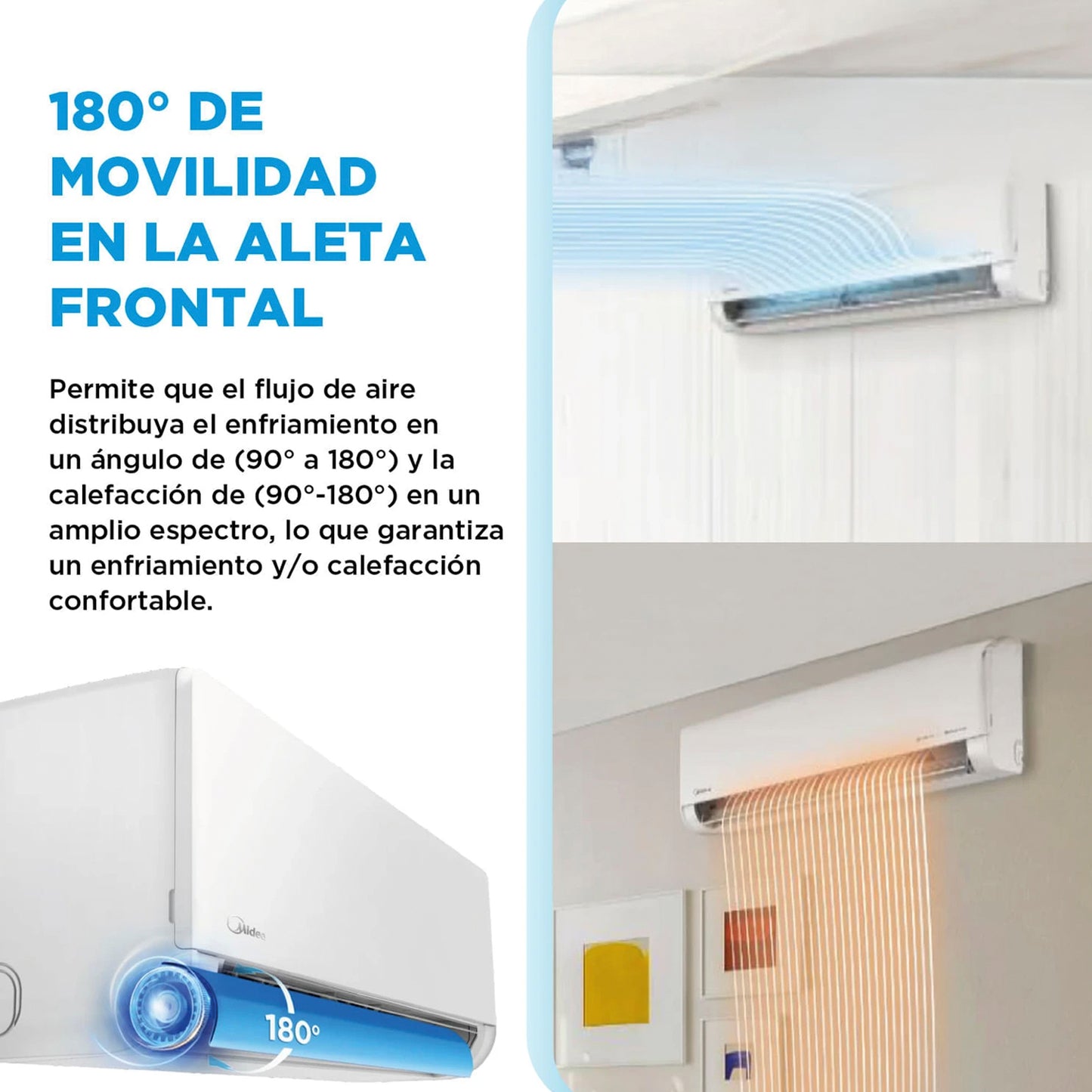 Aire Acondicionado Midea 09.000 BTU - Inverter WIFI ECOMASTER AI