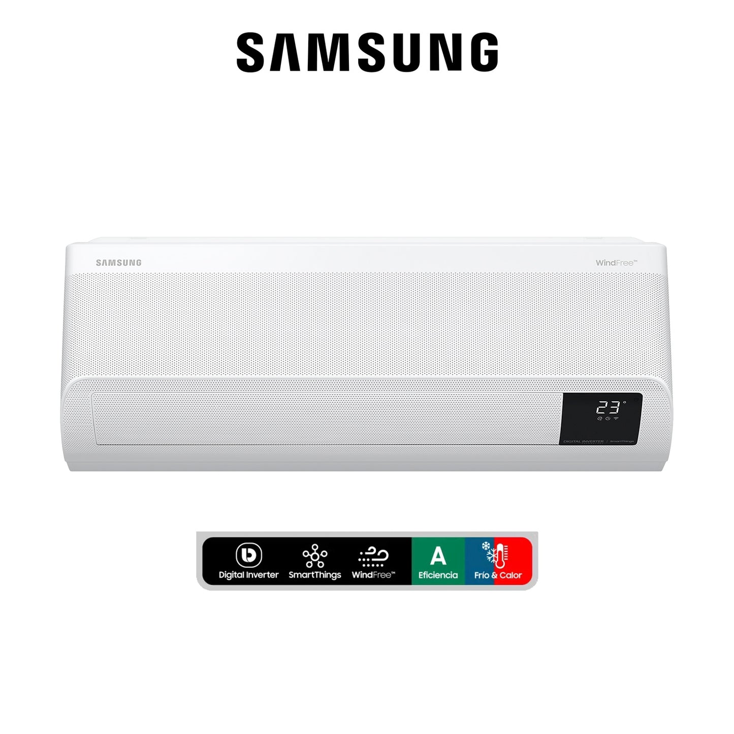 Aire Acondicionado Samsung 09.000 BTU - Wind-Free Wifi