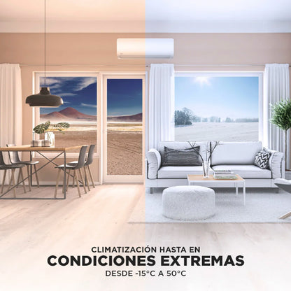 Aire Acondicionado Midea 09.000 BTU - Inverter Xtreme Dura WIFI