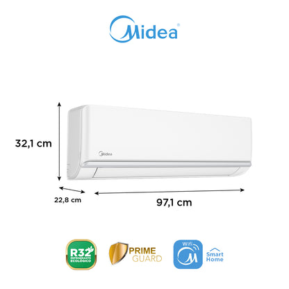 Aire Acondicionado Midea 18.000 BTU - Inverter Xtra r32